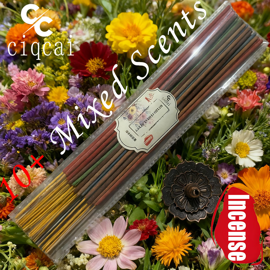 Quality Home Fragrance - Karışık Aromalı Yüksek Kaliteli Tütsü Çubukları,