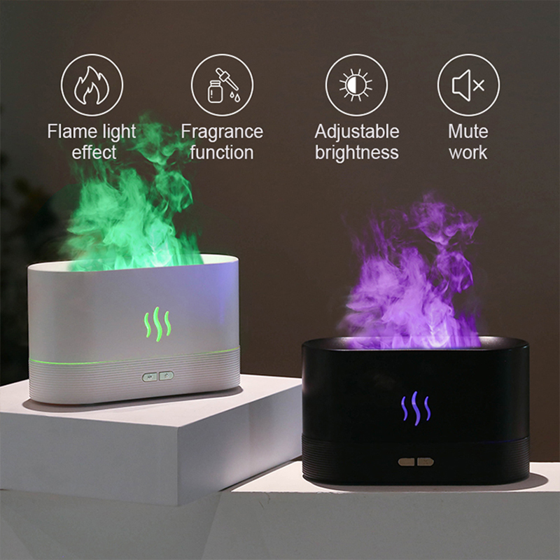 USB Masaüstü Alev Aromalı Difü - Home Fragrance Oil Diffuser incelemesi ve fiyatı