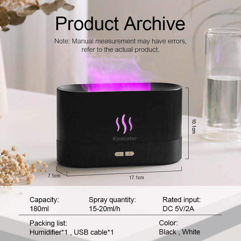 USB Masaüstü Alev Aromalı Difü - Home Fragrance Oil Diffuser incelemesi ve fiyatı